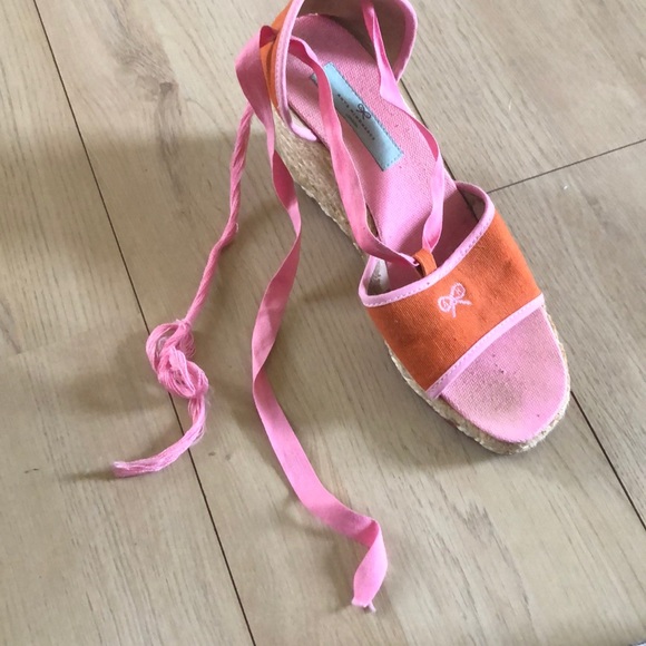 Anya Hindmarch Espadrille Wedges Size 8 - Picture 3 of 4